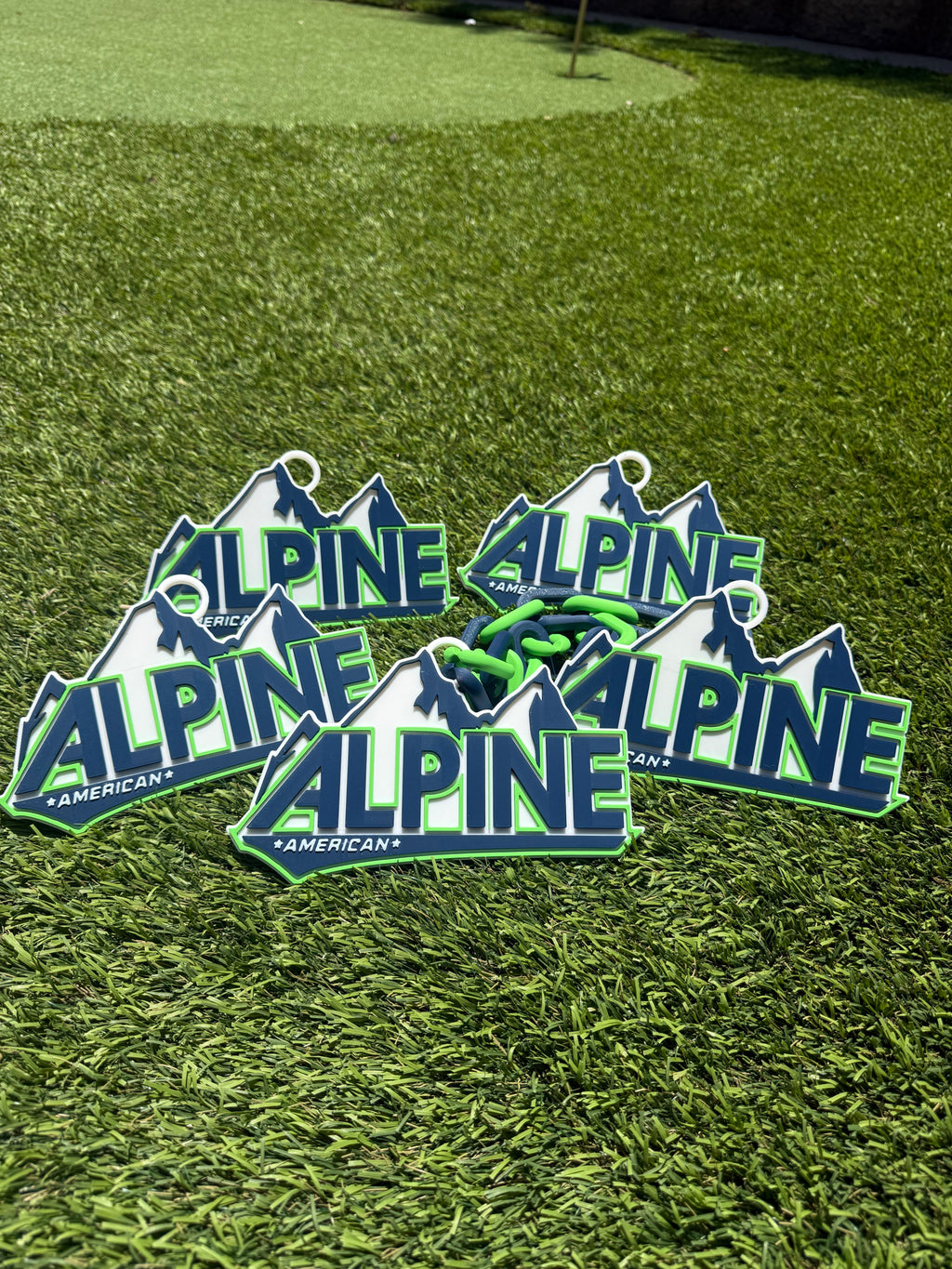 Custom 3D Printed Sports Chain, Any Team Logo